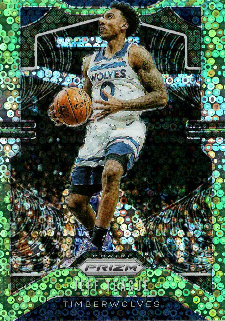Jeff Teague [Fast Break Prizm Neon Green] #165