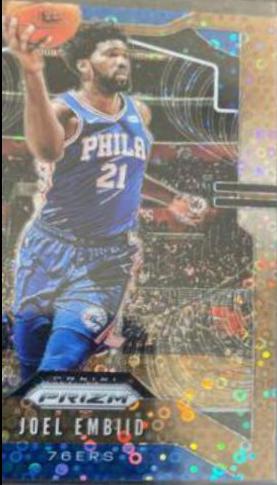 Joel Embiid [Fast Break Prizm Bronze] #199