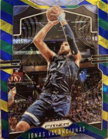 Jonas Valanciunas [Blue, Yellow, Green] #229
