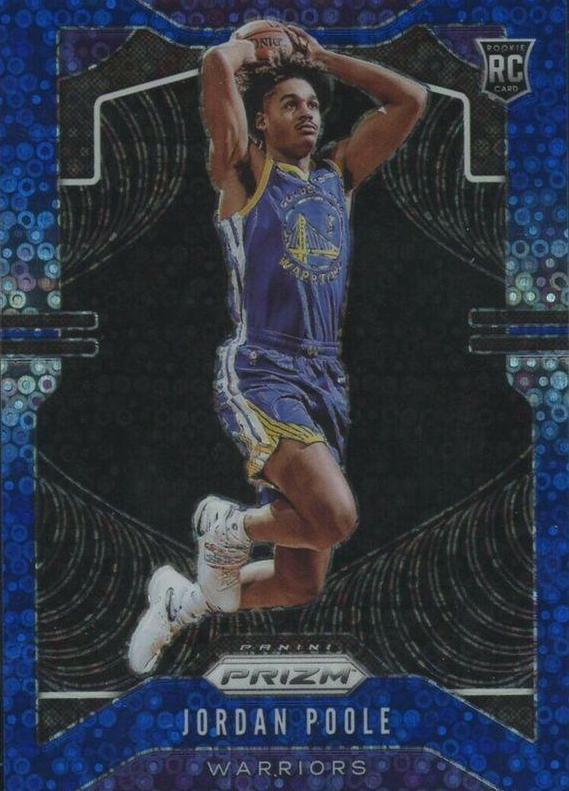 Jordan Poole [Fast Break Prizm Blue] #272