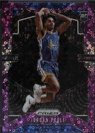 Jordan Poole [Fast Break Prizm Purple] #272