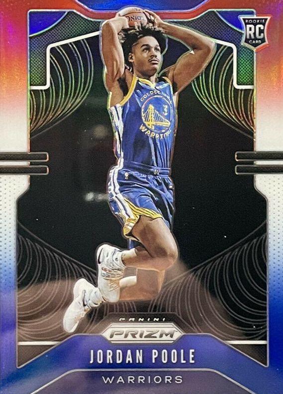 Jordan Poole [Red, White, Blue Prizm] #272