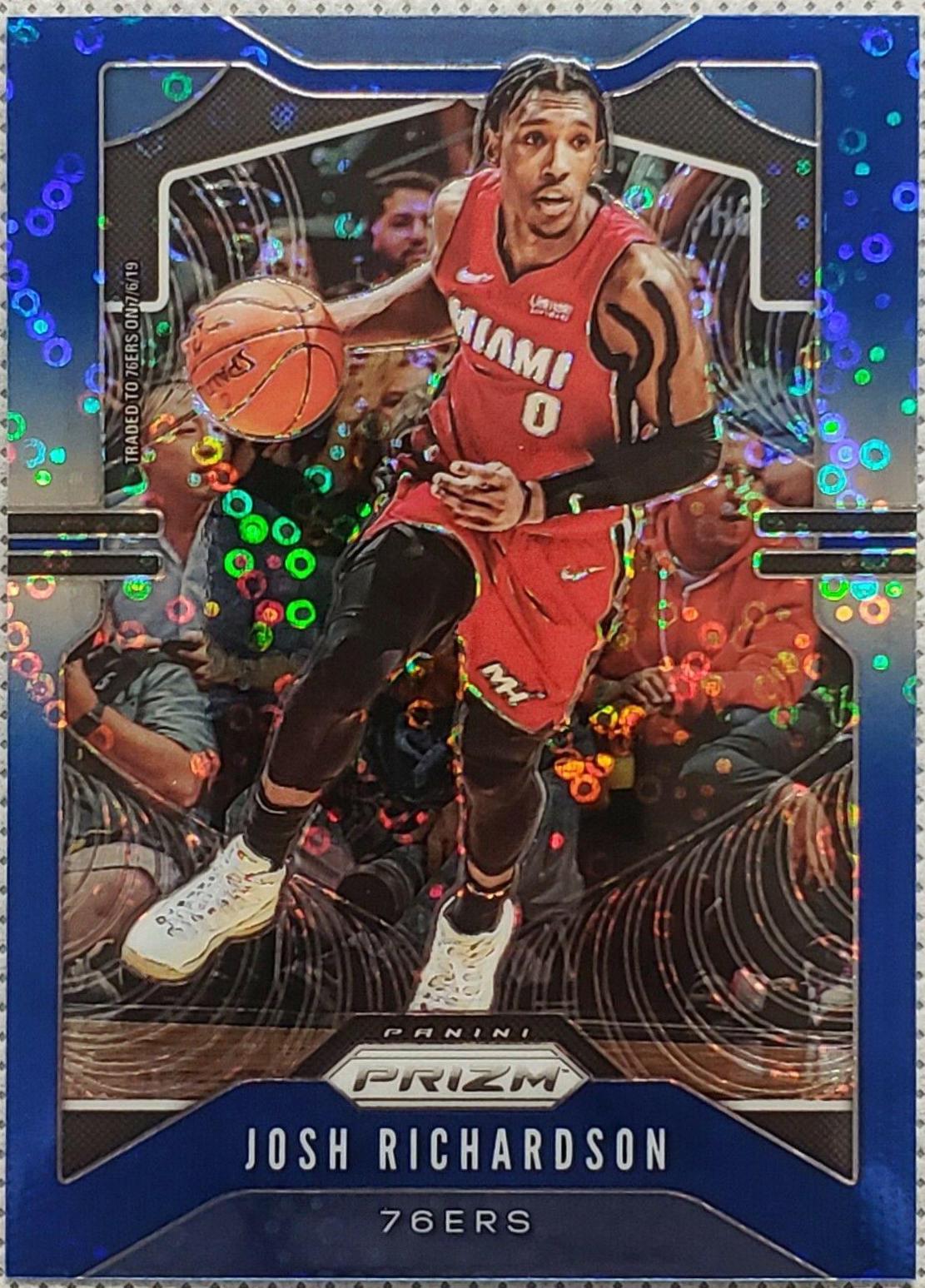Josh Richardson [Fast Break Prizm Blue] #147