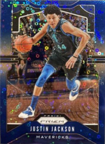 Justin Jackson [Fast Break Prizm Blue] #80