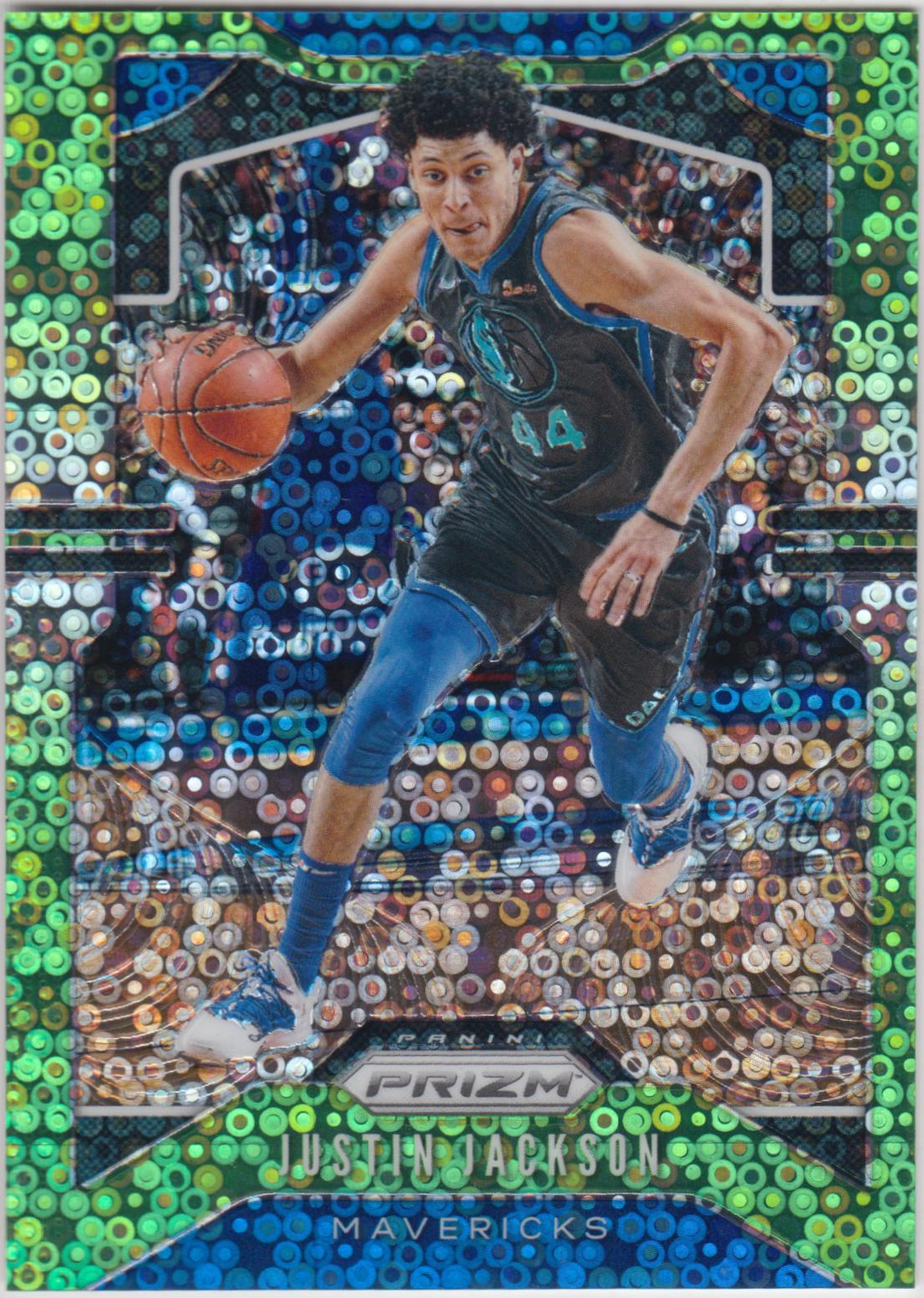 Justin Jackson [Fast Break Prizm Neon Green] #80