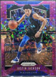 Justin Jackson [Fast Break Prizm Pink] #80