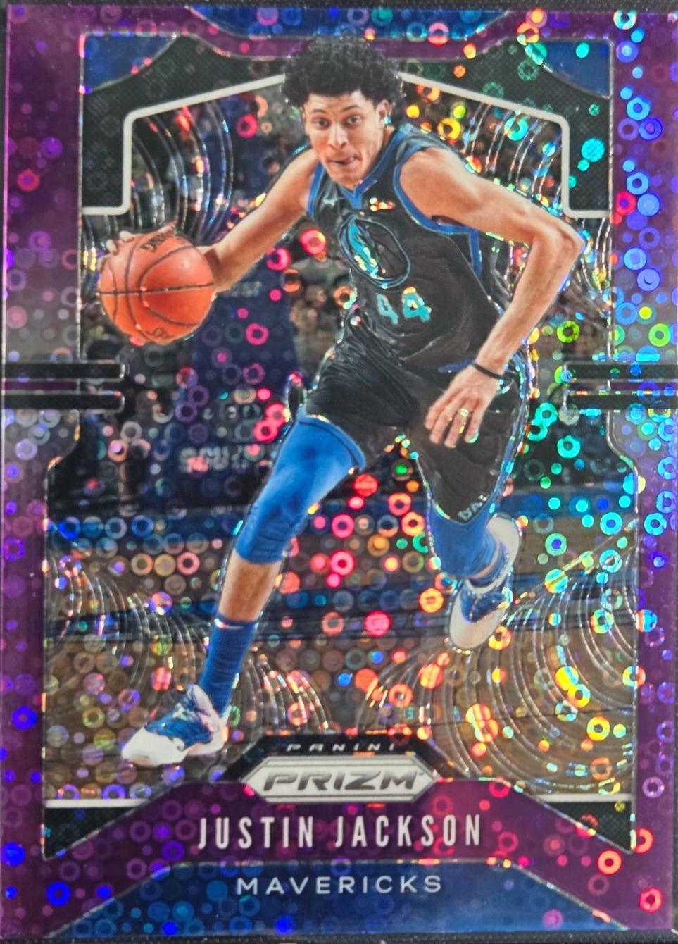 Justin Jackson [Fast Break Prizm Purple] #80