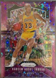 Kareem Abdul-Jabbar [Fast Break Prizm Purple] #20