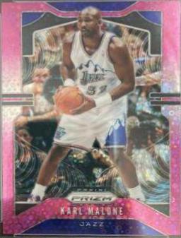 Karl Malone [Fast Break Prizm Pink] #19