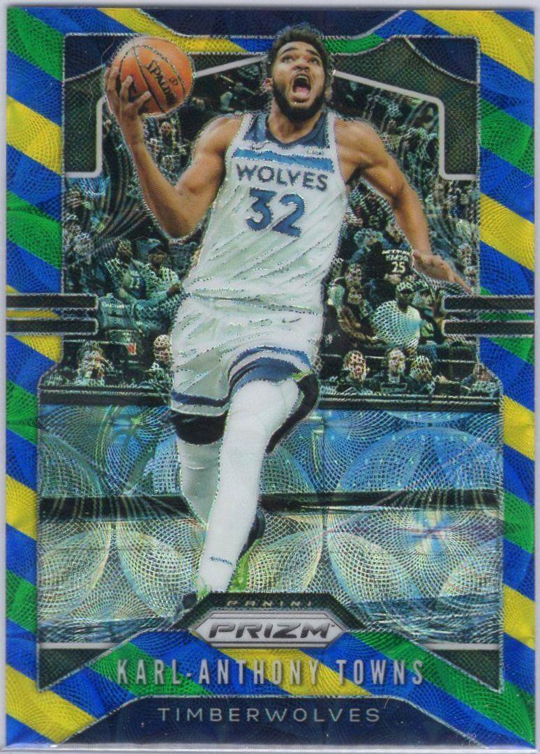 Karl-Anthony Towns [Blue, Yellow, Green] #161
