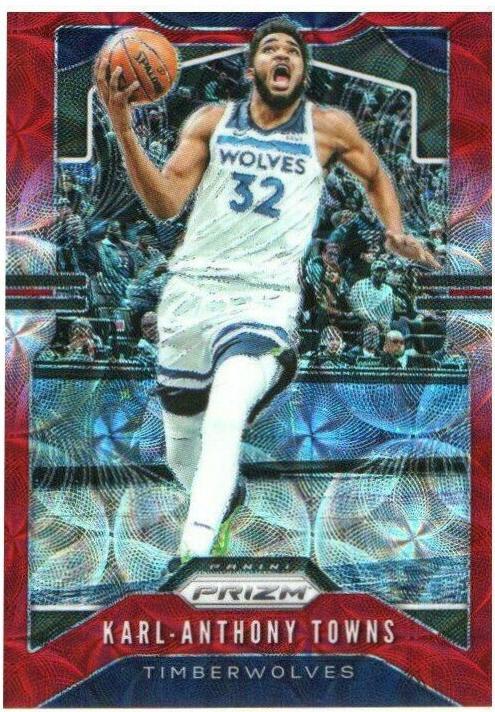 Karl-Anthony Towns [Choice Prizm Red] #161