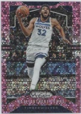 Karl-Anthony Towns [Fast Break Prizm Pink] #161