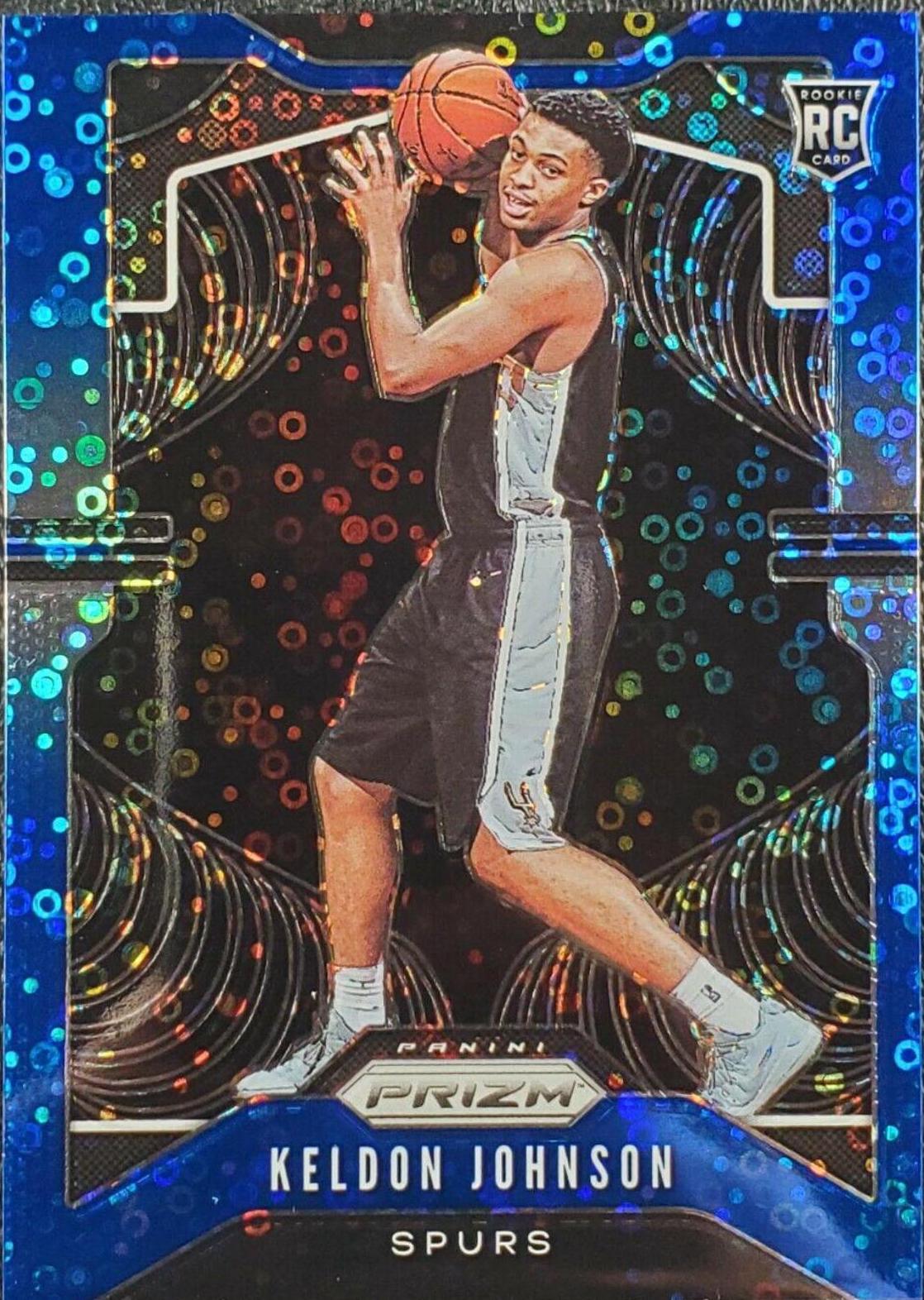 Keldon Johnson [Fast Break Prizm Blue] #273