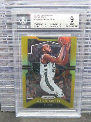 Khris Middleton [Gold Prizm] #235