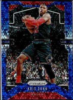 Kris Dunn [Fast Break Prizm Blue] #62