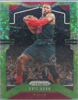Kris Dunn [Fast Break Prizm Neon Green] #62