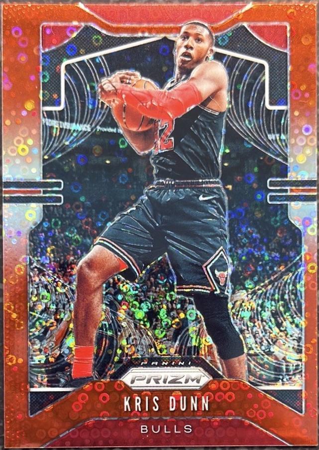 Kris Dunn [Fast Break Prizm Red] #62