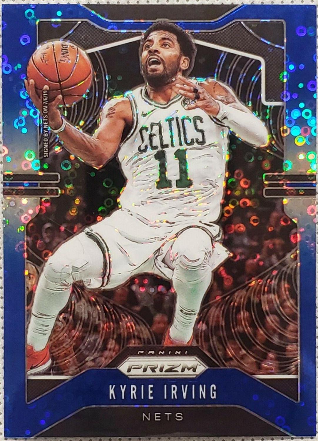 Kyrie Irving [Fast Break Prizm Blue] #201