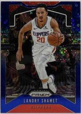 Landry Shamet [Fast Break Prizm Blue] #125
