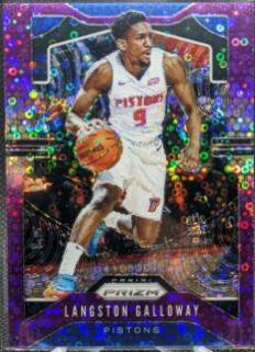 Langston Galloway [Fast Break Prizm Purple] #94