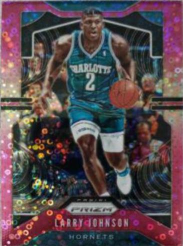 Larry Johnson [Fast Break Prizm Pink] #15