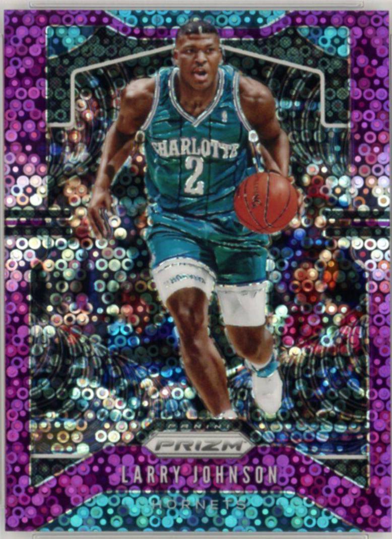 Larry Johnson [Fast Break Prizm Purple] #15