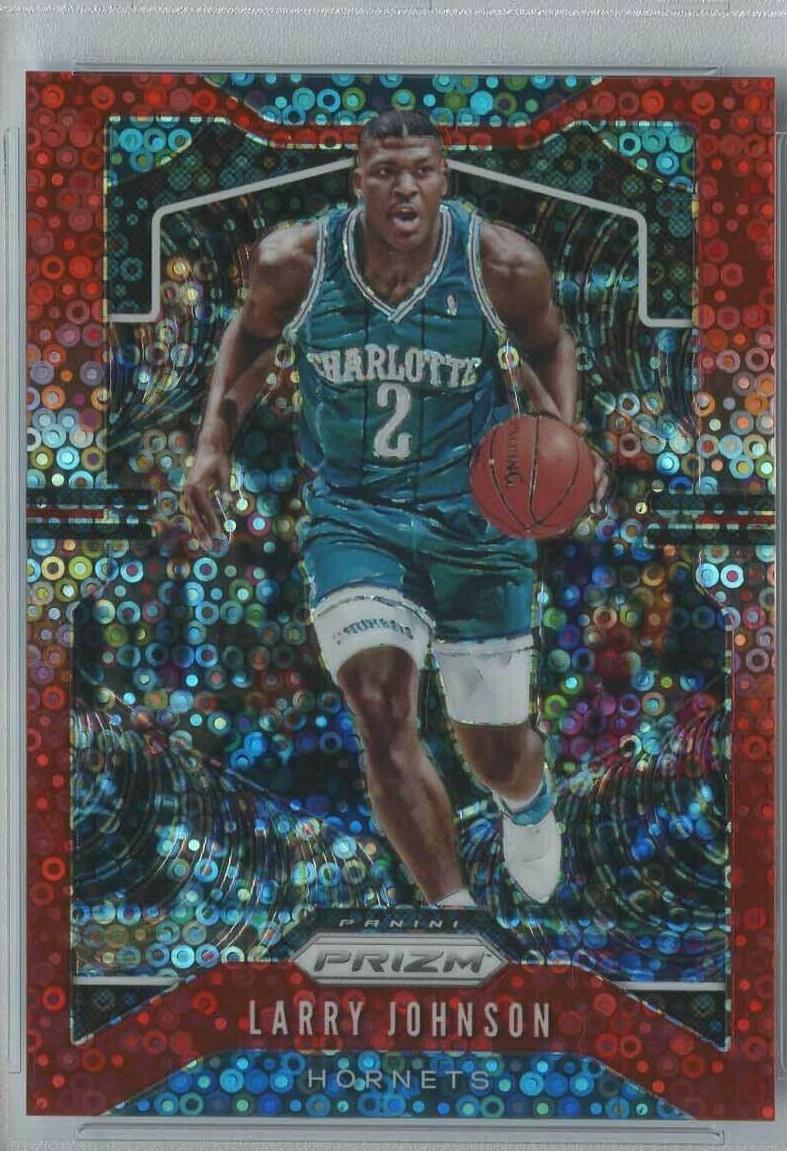 Larry Johnson [Fast Break Prizm Red] #15