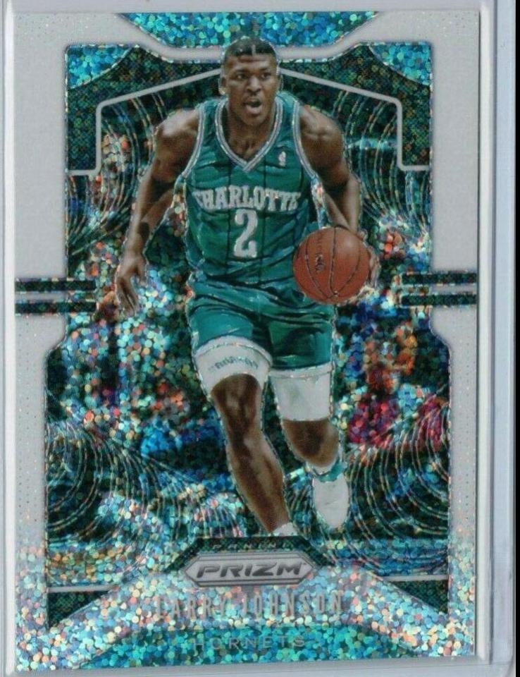 Larry Johnson [White Sparkle] #15