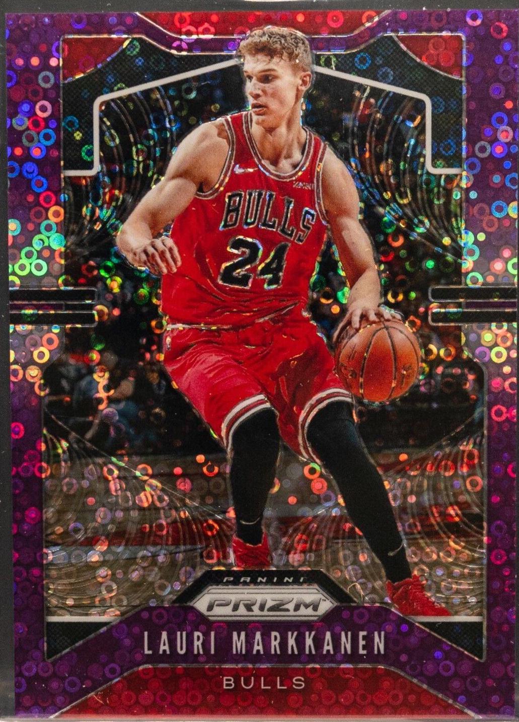 Lauri Markkanen [Fast Break Prizm Purple] #63