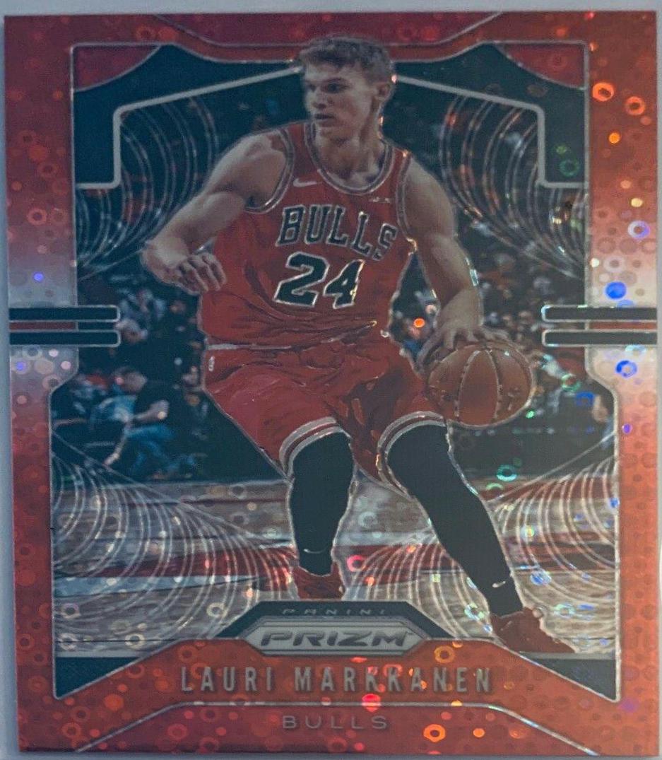 Lauri Markkanen [Fast Break Prizm Red] #63