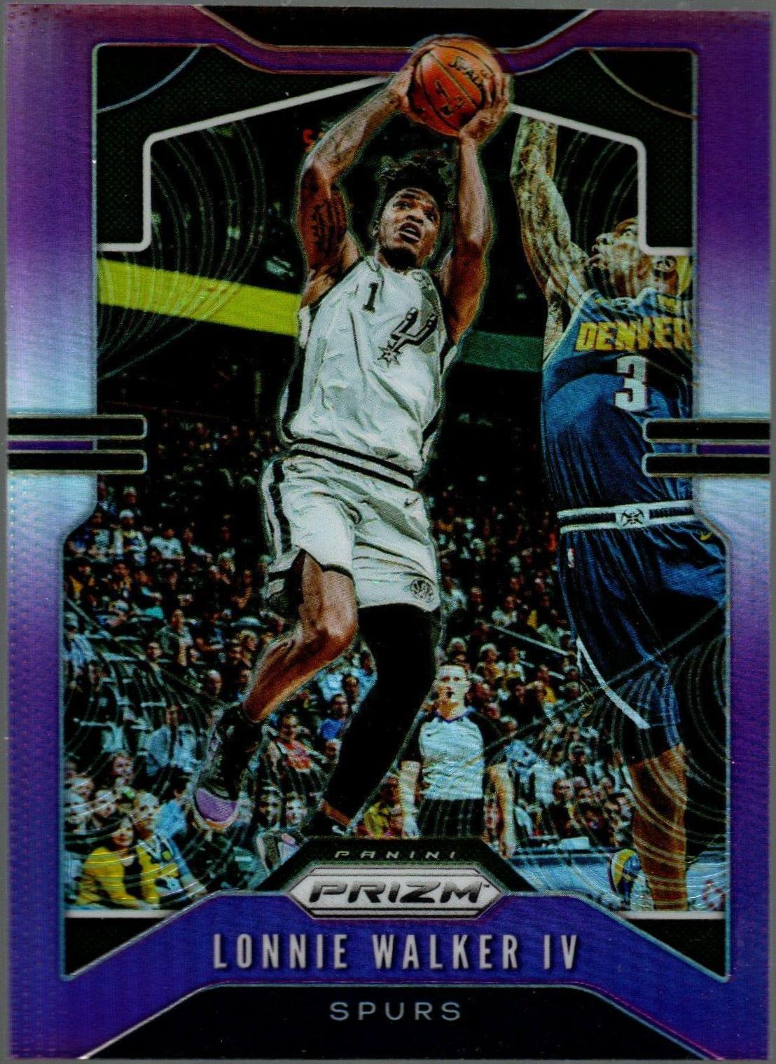 Lonnie Walker IV [Fast Break Prizm Purple] #139