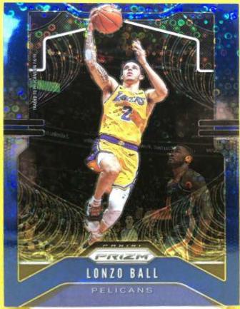 Lonzo Ball [Fast Break Prizm Blue] #239