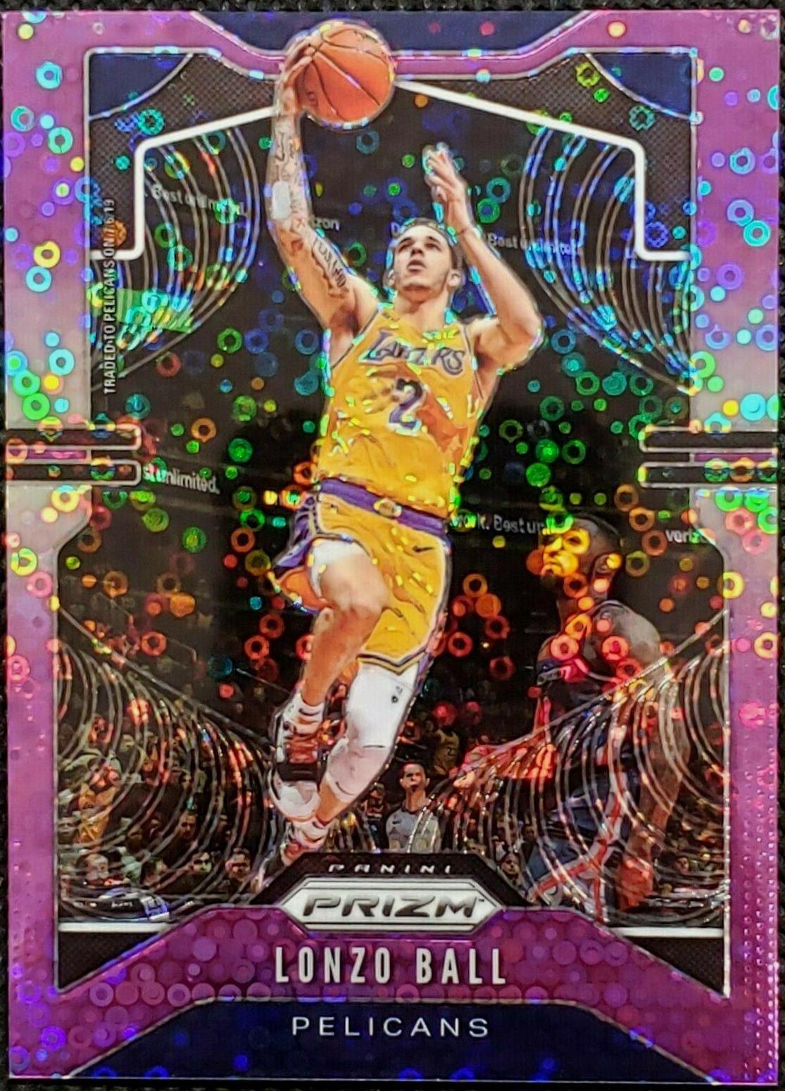 Lonzo Ball [Fast Break Prizm Purple] #239