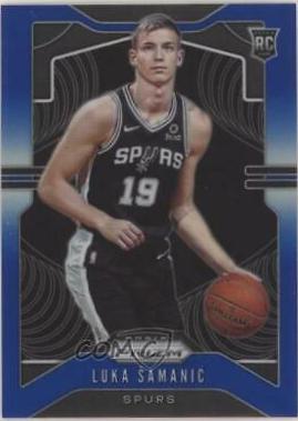 Luka Samanic [Blue Prizm] #265