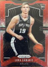 Luka Samanic [Fast Break Prizm Red] #265