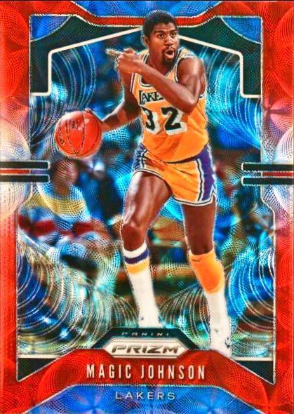 Magic Johnson [Choice Prizm Red] #25