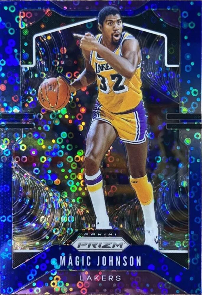 Magic Johnson [Fast Break Prizm Blue] #25