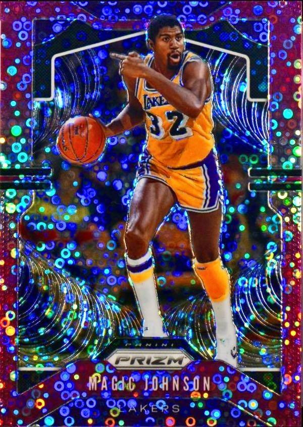 Magic Johnson [Fast Break Prizm Pink] #25