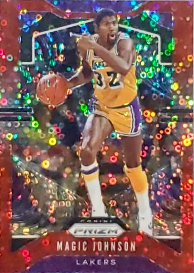 Magic Johnson [Fast Break Prizm Red] #25