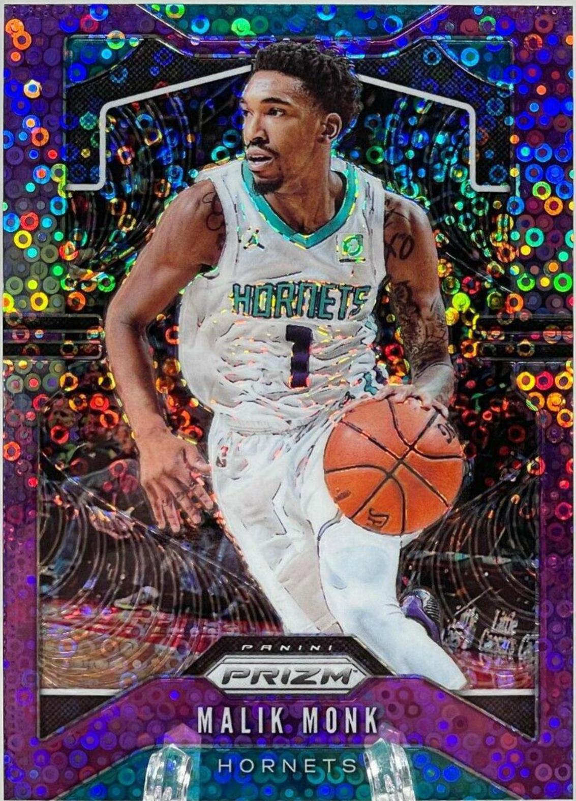 Malik Monk [Fast Break Prizm Purple] #205