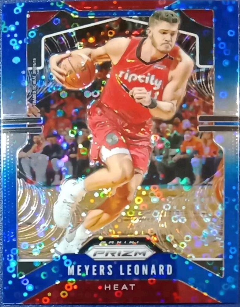 Meyers Leonard [Fast Break Prizm Blue] #117