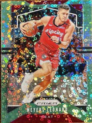 Meyers Leonard [Fast Break Prizm Neon Green] #117
