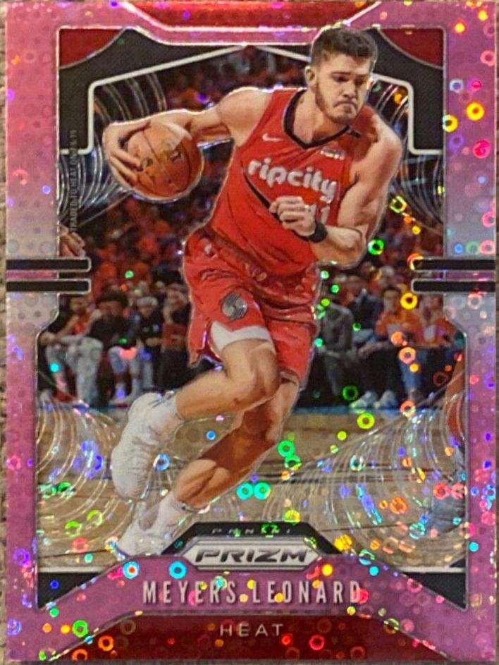 Meyers Leonard [Fast Break Prizm Pink] #117