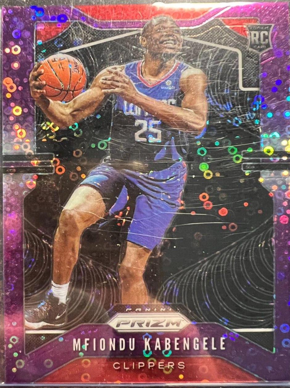 Mfiondu Kabengele [Fast Break Prizm Purple] #271