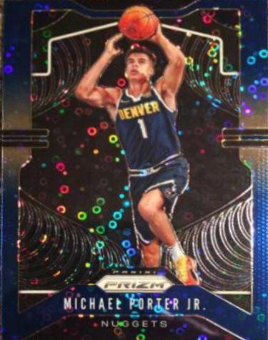 Michael Porter Jr. [Fast Break Prizm Blue] #88