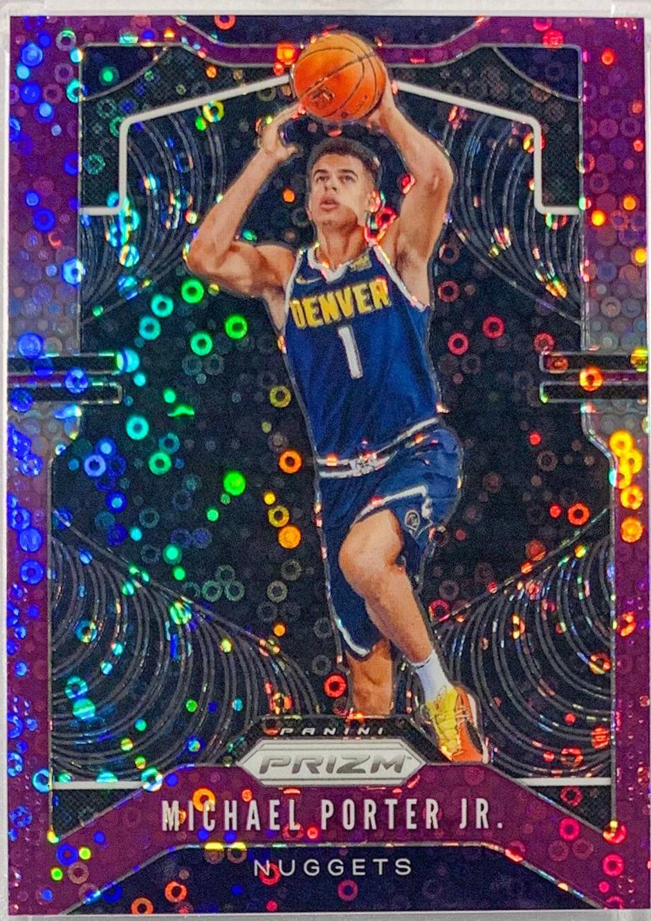 Michael Porter Jr. [Fast Break Prizm Purple] #88