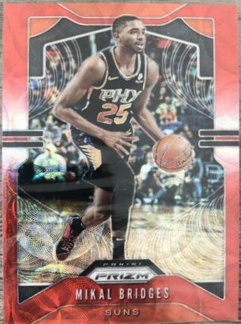 Mikal Bridges [Choice Prizm Red] #99