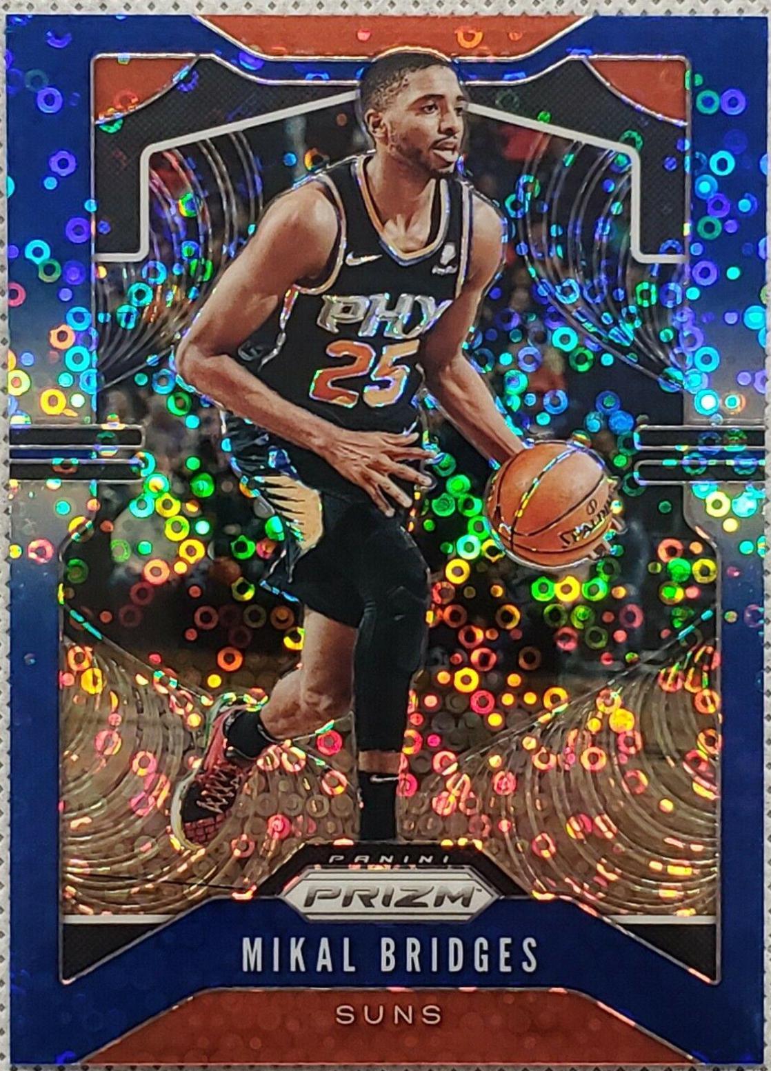 Mikal Bridges [Fast Break Prizm Blue] #99