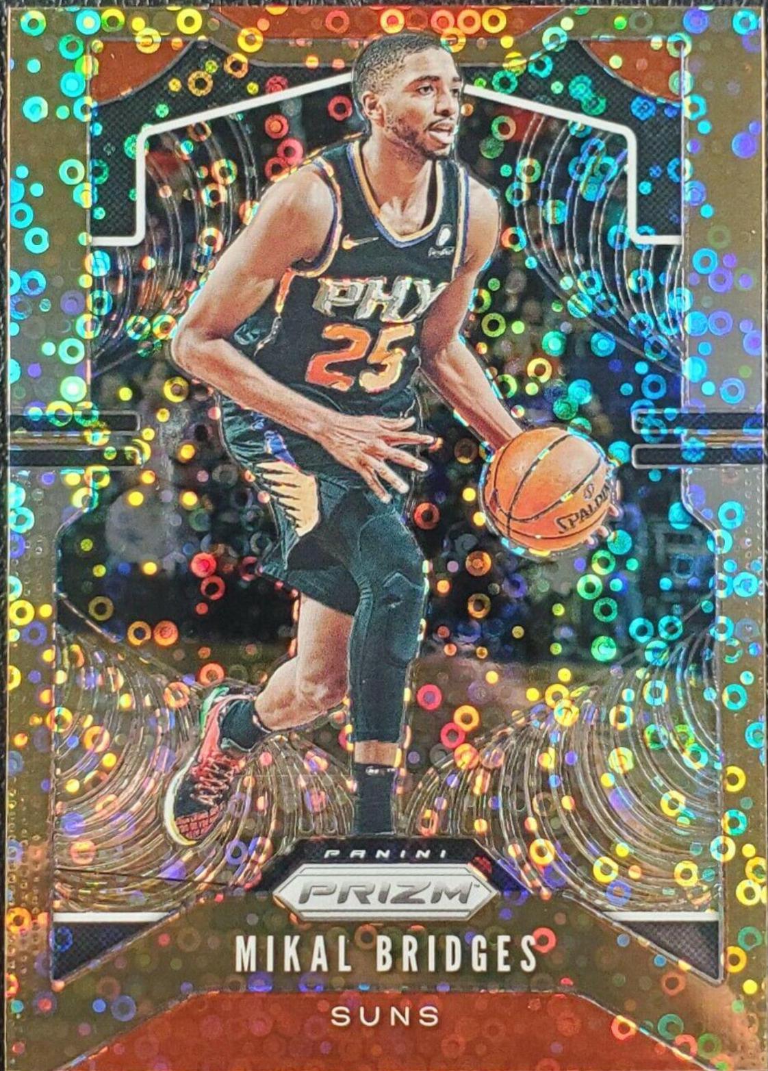Mikal Bridges [Fast Break Prizm Bronze] #99