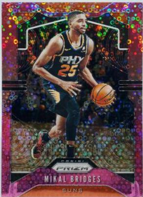 Mikal Bridges [Fast Break Prizm Pink] #99